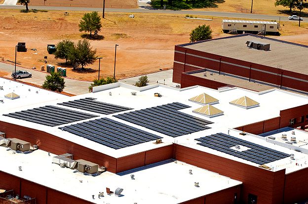 Bridgeport Independent School District Solar Panels