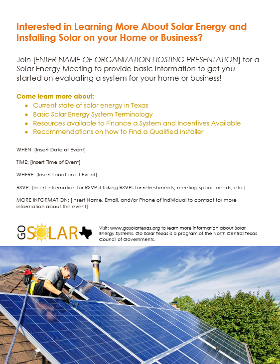 GoSolar Invite