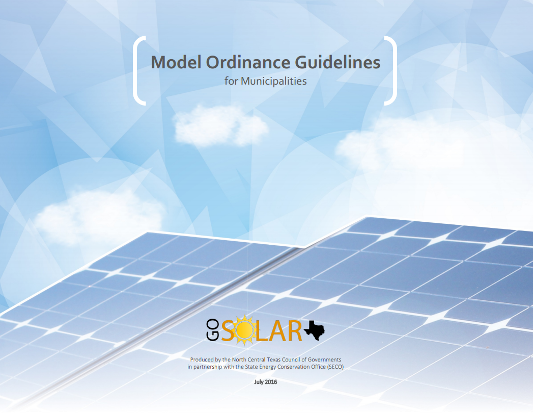 Model Solar Ordinance Guide