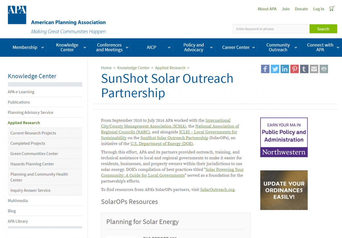 APA Solar Initiatives